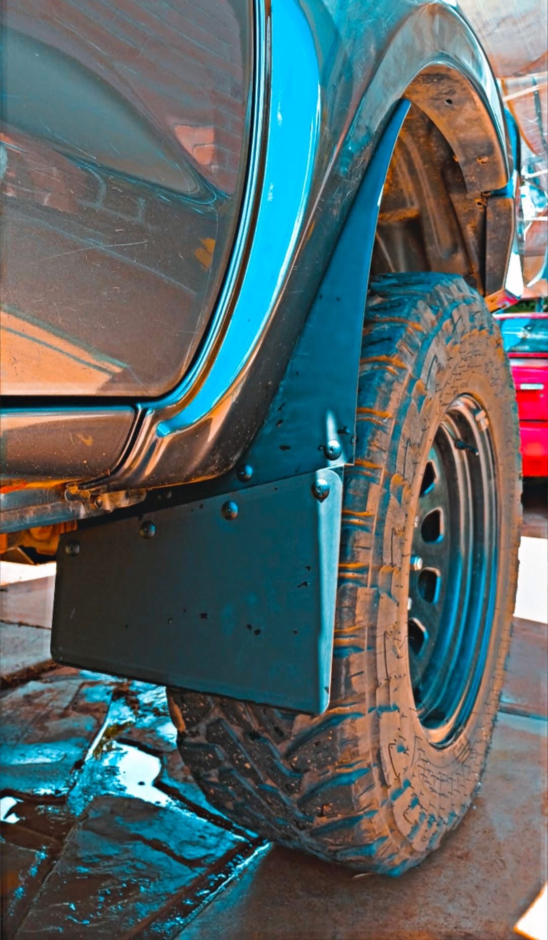 Plastic Offset Mudflap