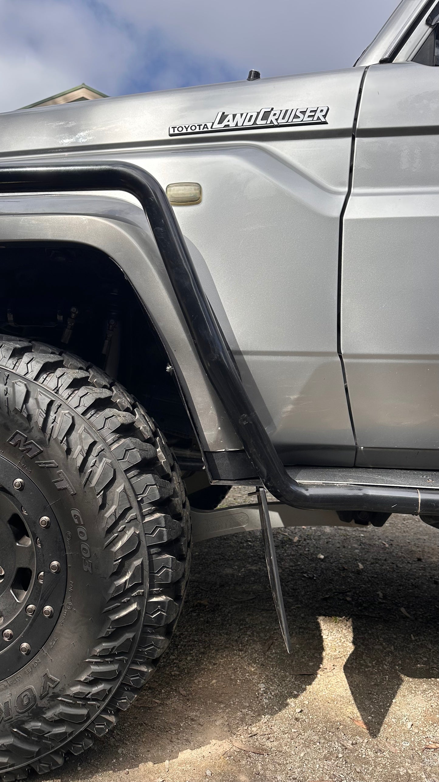 79 series offset Mudflap
