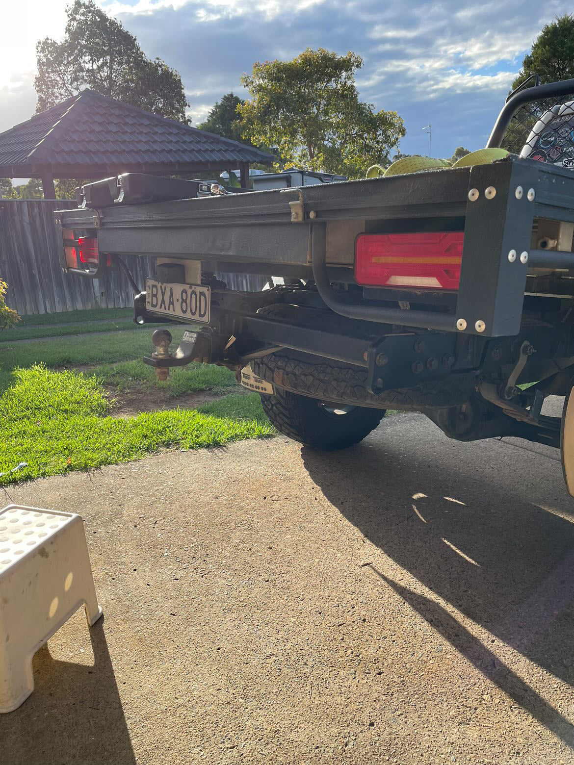 Styleworx Hilux n70 raised towbar bracket