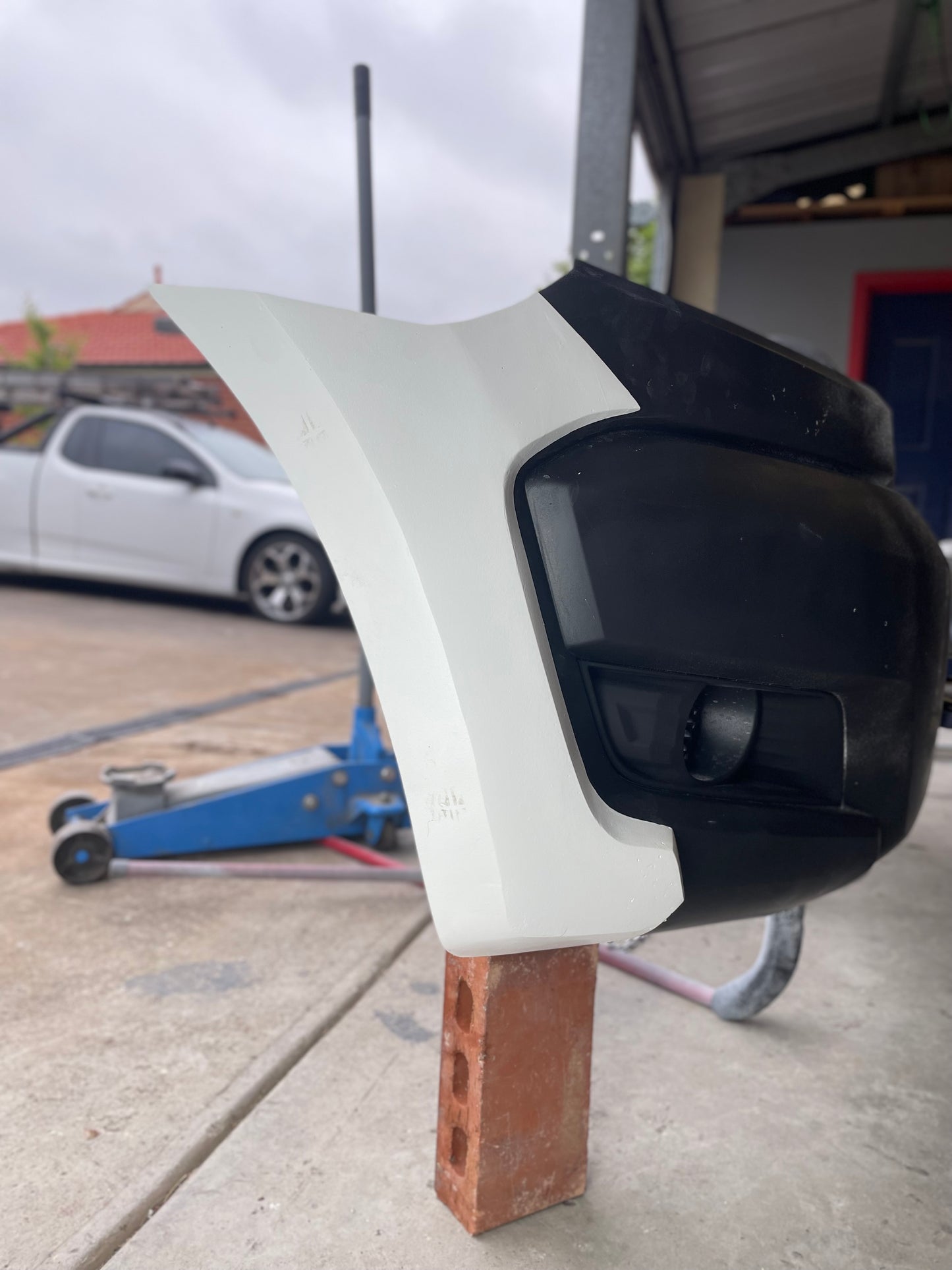 Front bumper caps Ford Ranger px2