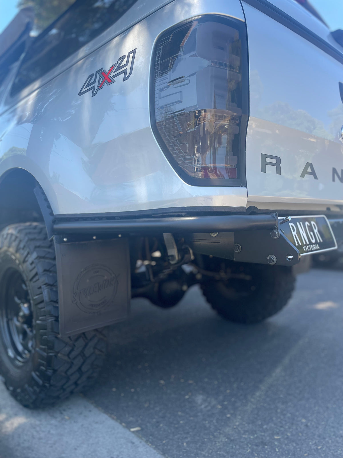 Ranger Tub chop tube bar to suit angled bt50 towbar – StyleWorx 4x4 ...